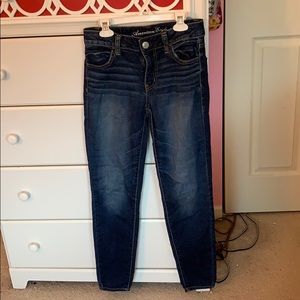 Super Stretch Blue Jeggings
